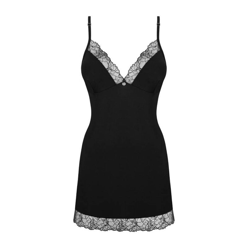 OBSESSIVE - BELLA ROU CHEMISE & TANGA XS/S - Sexshoptuga  Sexshoptuga 