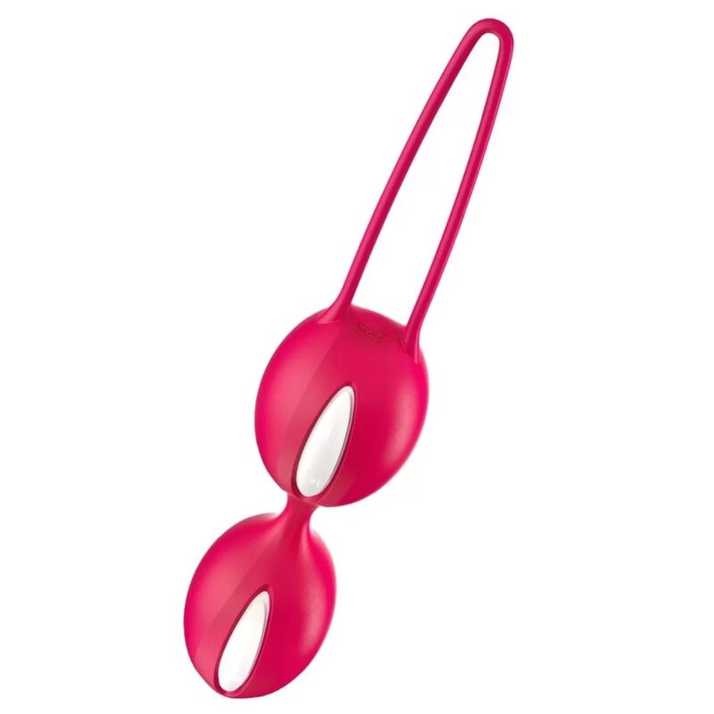 FUN FACTORY - SMARTBALLS DUO BRANCO/VERMELHO ÍNDIA - Sexshoptuga 