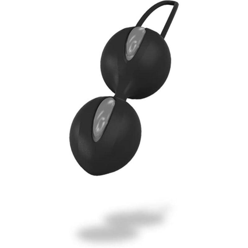 FUN FACTORY - SMARTBALLS DUO CINZA/PRETO - Sexshoptuga  Sexshoptuga 