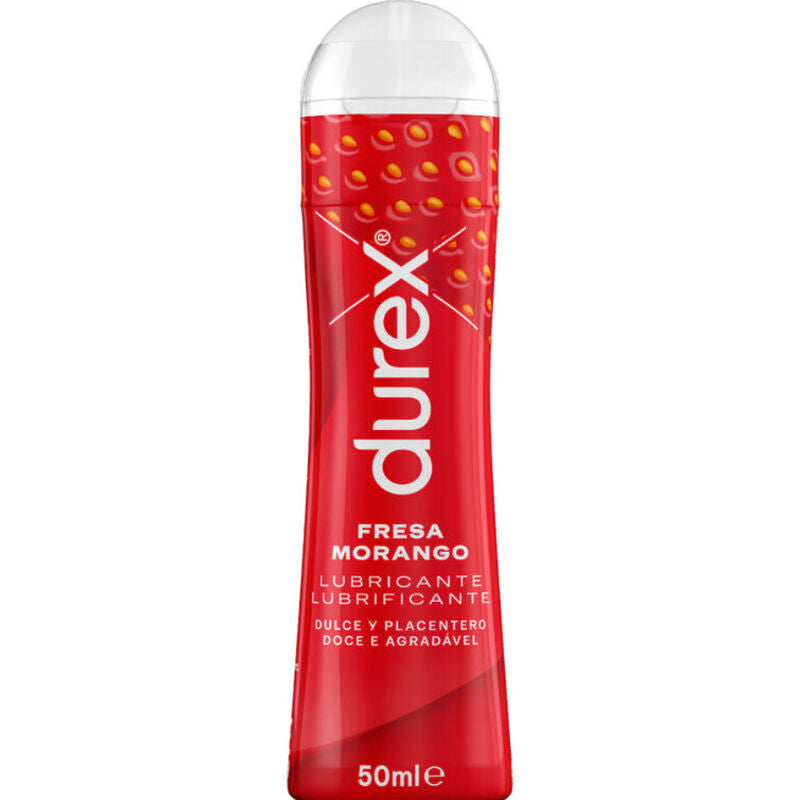 DUREX - JOGO MORANGO 50 ML - Sexshoptuga Sexshoptuga 