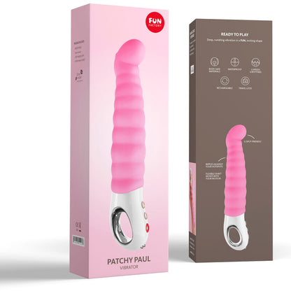 FUN FACTORY - PATCHY PAUL G5 VIBRADOR G-SPOT CANDY ROSE - Sexshoptuga 