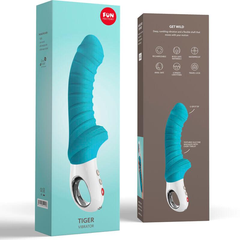 FUN FACTORY - VIBRADOR TIGER G5 GASOLINA - Sexshoptuga 