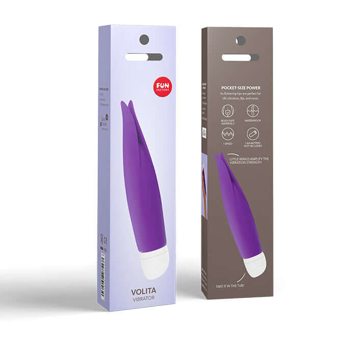 FUN FACTORY - VIBRADOR VOLITA SLIM VIOLETA - Sexshoptuga 