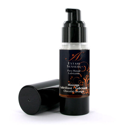 EXTASE SENSUAL - LUBRIFICANTE CHOCOLATE E LARANJA 30 ML - Sexshoptuga 