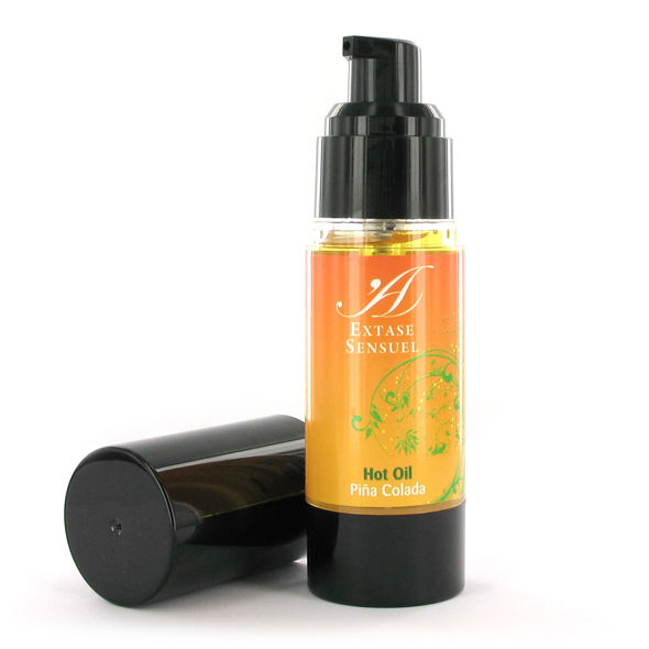 EXTASE SENSUAL - ÓLEO ESTIMULANTE DE CALOR PIÑA COLADA 30 ML - Sexshoptuga 