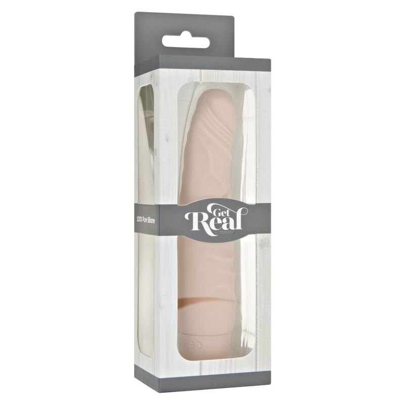 GET REAL - MINI CLASSIC SLIM VIBRADOR SKIN - Sexshoptuga 