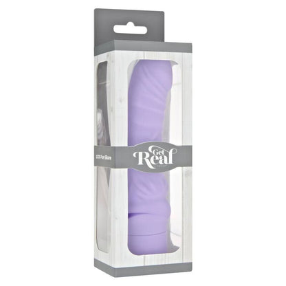 GET REAL - MINI CLSSICO VIBRADOR G-SPOT ROXO - Sexshoptuga 