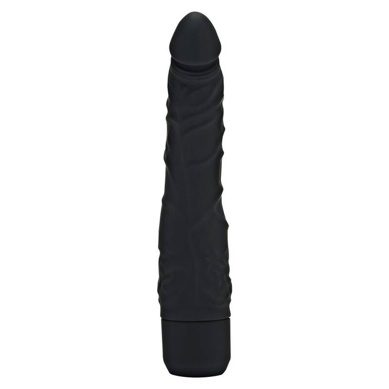 GET REAL - VIBRADOR SLIM CLSSICO PRETO - Sexshoptuga 