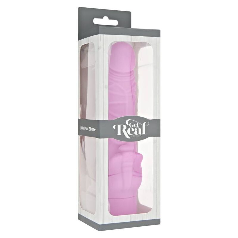 GET REAL - VIBRADOR CLSSICO STIM ROSA - Sexshoptuga 