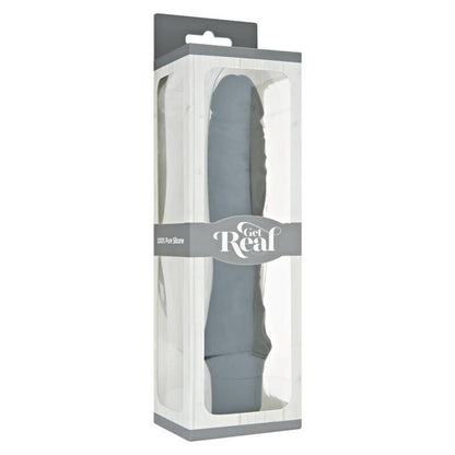 GET REAL - VIBRADOR PRETO GRANDE CLSSICO - Sexshoptuga 