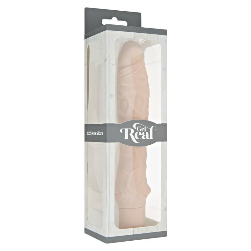 GET REAL - VIBRADOR NATURAL CLSSICO GRANDE - Sexshoptuga  Sexshoptuga 