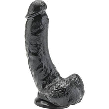 GET REAL - DILDO 20,5 CM COM BOLAS PRETAS - Sexshoptuga 