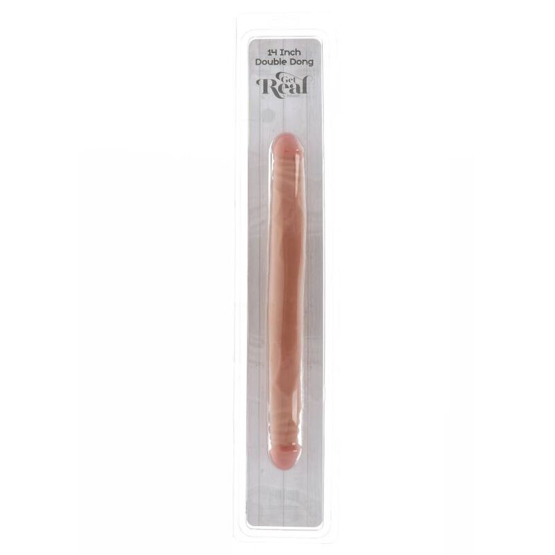 GET REAL - DOUBLE DONG 35 CM PELE - Sexshoptuga  Sexshoptuga 