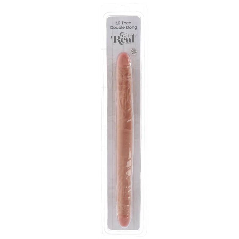 GET REAL - DOUBLE DONG 40 CM PELE - Sexshoptuga  Sexshoptuga 