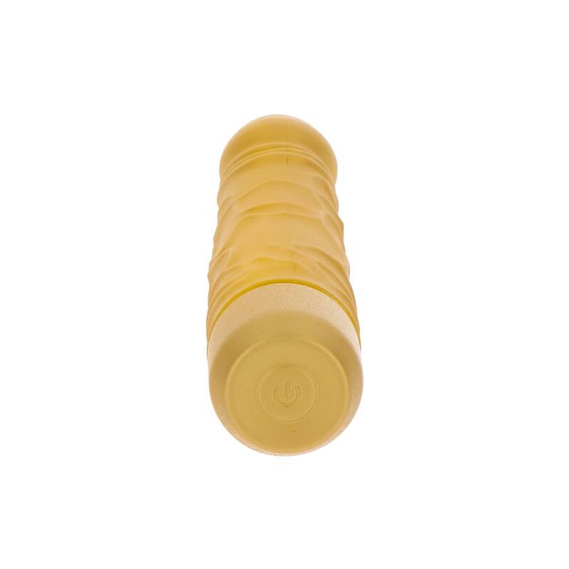 GET REAL - GOLD DICKER VIBRADOR ORIGINAL OURO - Sexshoptuga 