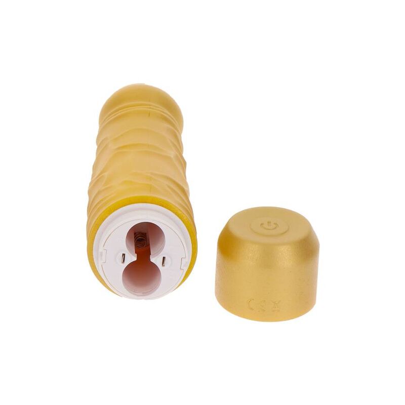 GET REAL - GOLD DICKER VIBRADOR ORIGINAL OURO - Sexshoptuga 