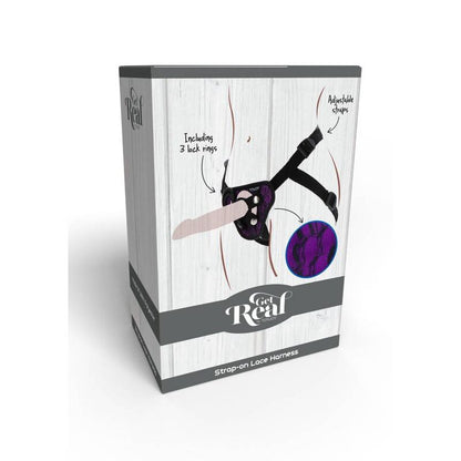 GET REAL - CINTO DE RENDA ROXO - Sexshoptuga 