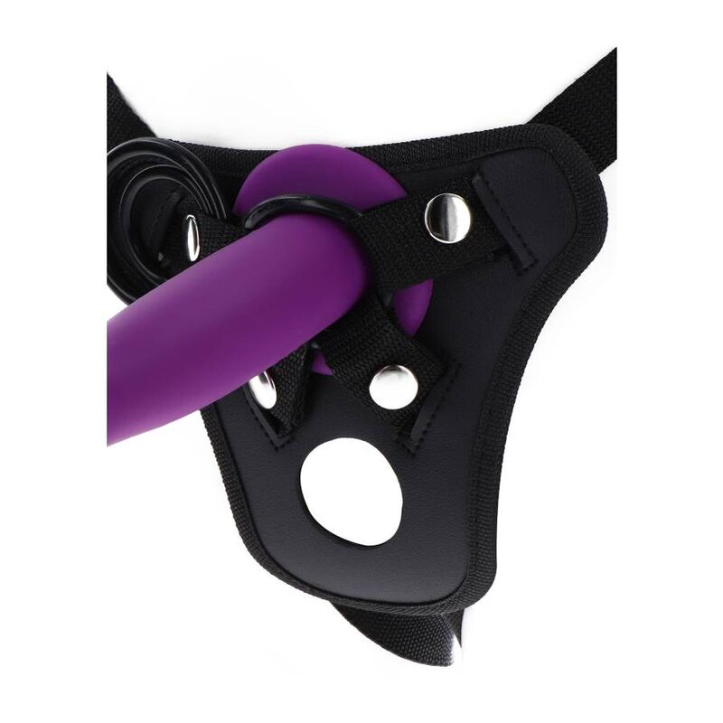 GET REAL - ARNÊS DE PRAZER STRAP-ON PRETO - Sexshoptuga 