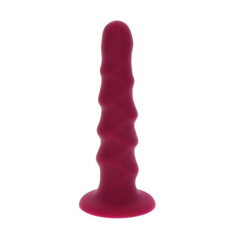 GET REAL - DONG NERVADO 12 CM VERMELHO - Sexshoptuga 