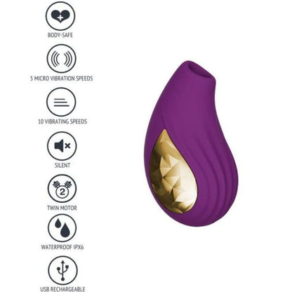 XOCOON - ESTIMULADOR DE AMOR DIVINO ROXO - Sexshoptuga 