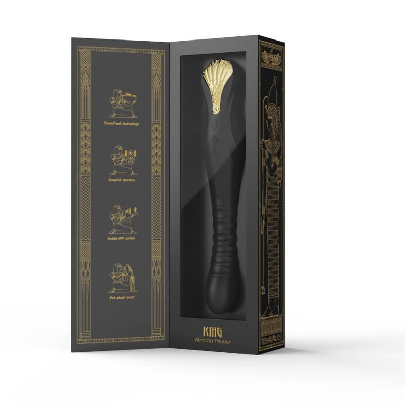 ZALO - KING THRUSTER PRETO - Sexshoptuga  Sexshoptuga 