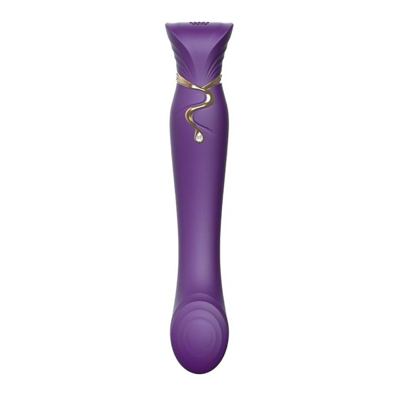 ZALO - QUEEN G-SPOT PULS WAVE VIBE ROXO - Sexshoptuga 