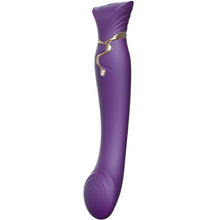 ZALO - QUEEN G-SPOT PULS WAVE VIBE ROXO - Sexshoptuga  Sexshoptuga 