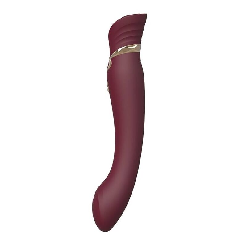 ZALO - QUEEN SET PULSE WAVE CLIT STIM VERMELHO - Sexshoptuga 