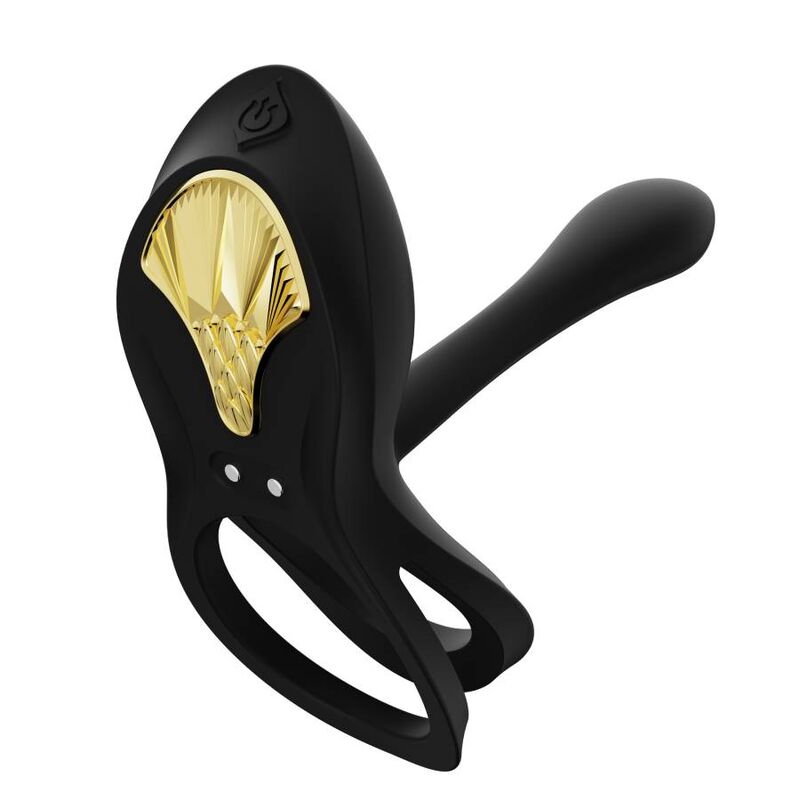 ZALO - ANEL VIBRANTE PARA CASAIS BAYEK PRETO - Sexshoptuga  Sexshoptuga 