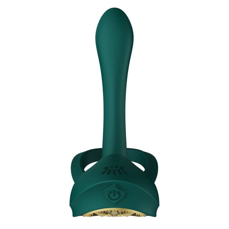 ZALO - ANEL VIBRANTE PARA CASAIS BAYEK VERDE - Sexshoptuga  Sexshoptuga 