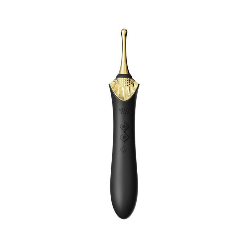 ZALO - BESS 2 CLITORAL MASSAGER BLACK - Sexshoptuga  Sexshoptuga 