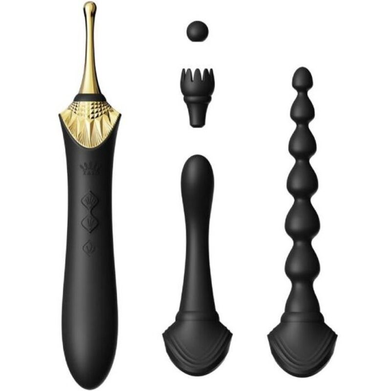 ZALO - BESS 2 CLITORAL MASSAGER BLACK - Sexshoptuga  Sexshoptuga 