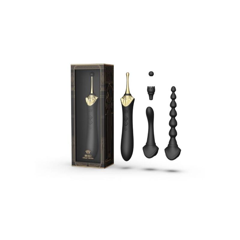 ZALO - BESS 2 CLITORAL MASSAGER BLACK - Sexshoptuga  Sexshoptuga 