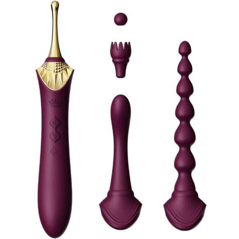 ZALO - BESS 2 CLITORAL MASSAGER PURPLE - Sexshoptuga 