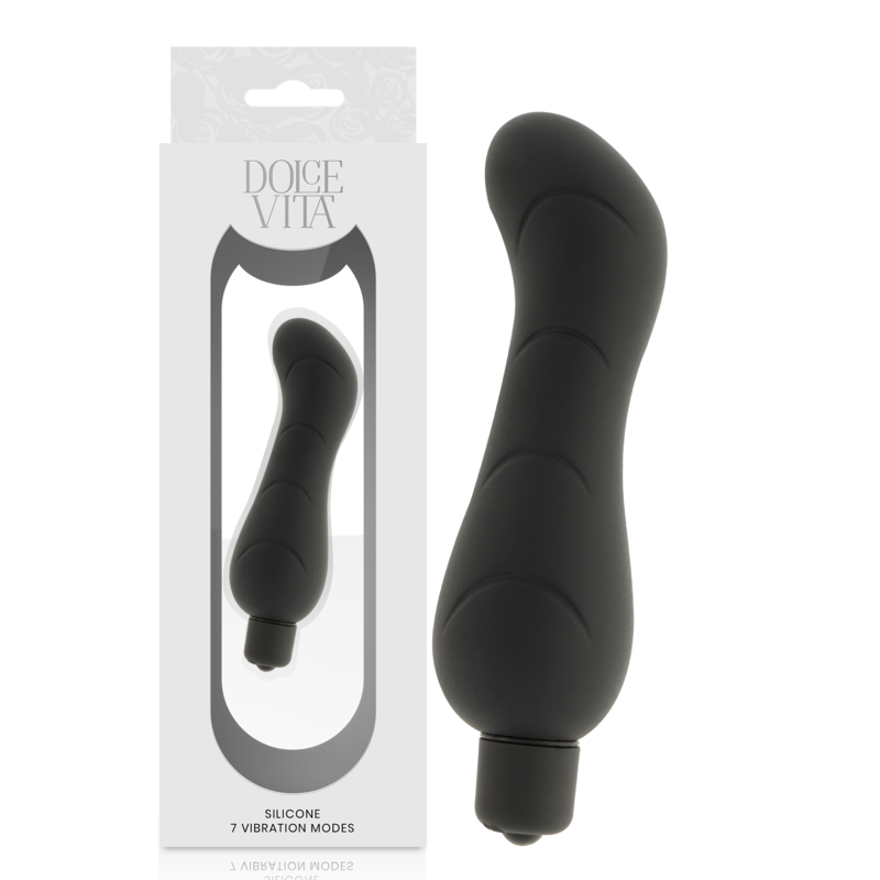 DOLCE VITA - G-SPOT BLACK SILICONE - Sexshoptuga 