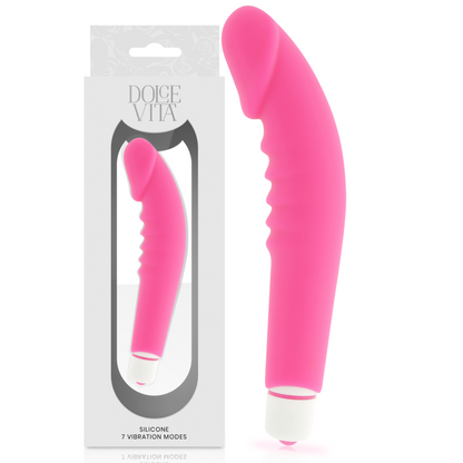 DOLCE VITA - REALISTIC PLEASURE PINK  SILICONE - Sexshoptuga 