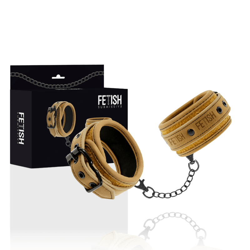 FETISH SUBMISSIVE ORIGEN - ALGEMAS DE COURO VEGANO COM FORRO DE NEOPRENE - Sexshoptuga  Sexshoptuga 