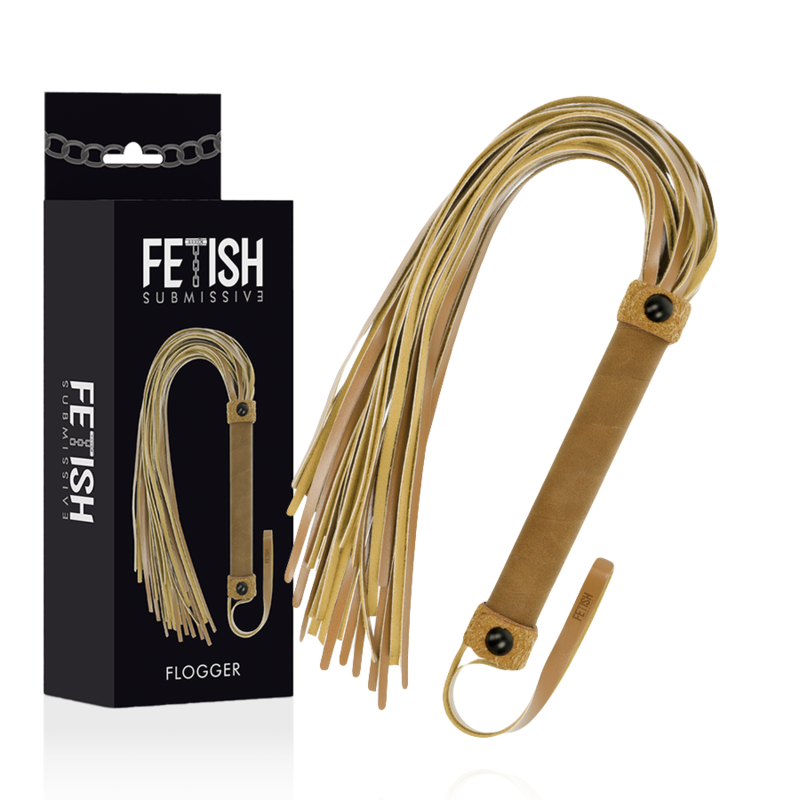 FETISH SUBMISSIVE ORIGEN - CHICOTE DE COURO VEGANO - Sexshoptuga  Sexshoptuga 