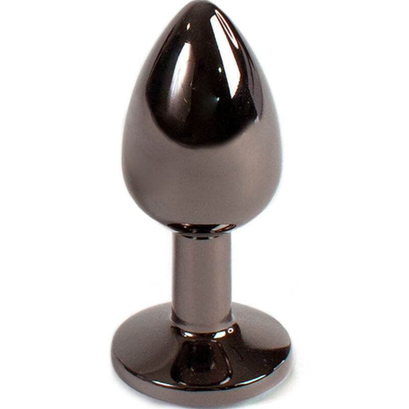 SECRETPLAY - PLUG ANAL DE GUNMETAL TAMANHO PEQUENO 7 CM - Sexshoptuga  Sexshoptuga 