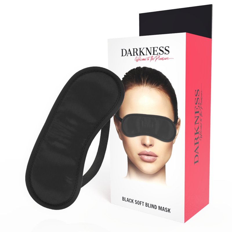 DARKNESS - MSCARA PRETA RETA - Sexshoptuga  Sexshoptuga 