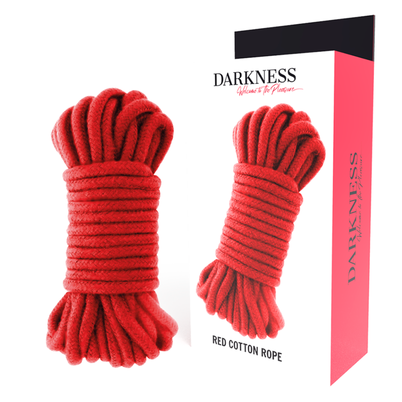 DARKNESS - CORDA JAPONESA 5 M VERMELHO - Sexshoptuga  Sexshoptuga 