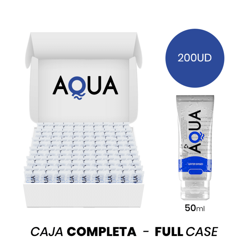 MOQ 200 - AQUA QUALITY WATER BASED LUBRICANT 50 ML Sexshoptuga 