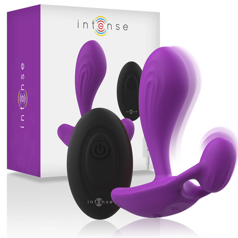 INTENSE - SHELLY PLUG ANAL CONTROLE REMOTO ROXO - Sexshoptuga 