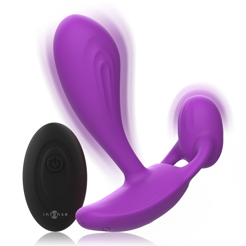 INTENSE - SHELLY PLUG ANAL CONTROLE REMOTO ROXO - Sexshoptuga 