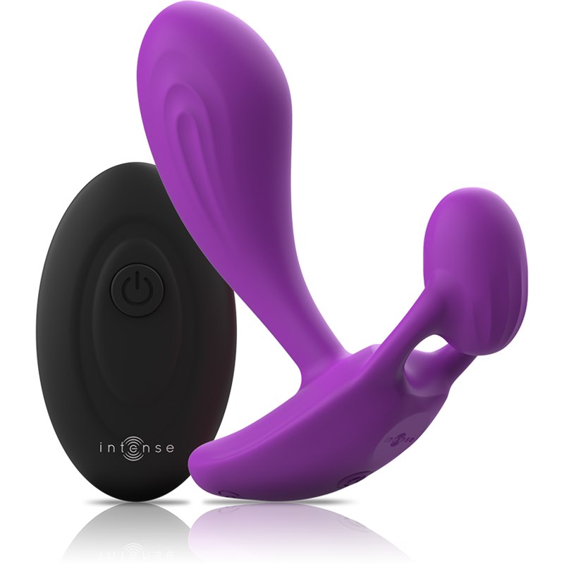 INTENSE - SHELLY PLUG ANAL CONTROLE REMOTO ROXO - Sexshoptuga 