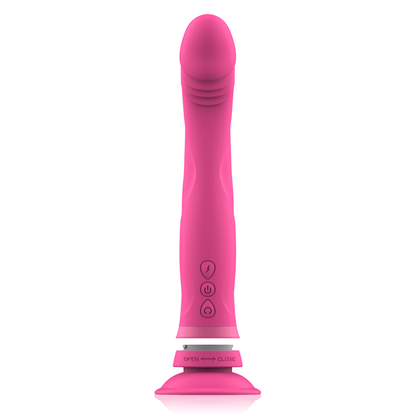 INTENSE - MICHELANGELO ROSA VIBRADOR DE SILICONE DILDO - Sexshoptuga 