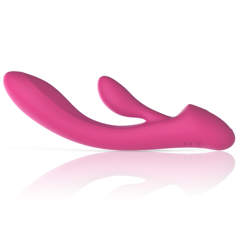 INTENSE - VIBRADOR LUIGI COELHO ROSA SILICONE LÍQUIDO - Sexshoptuga  Sexshoptuga 