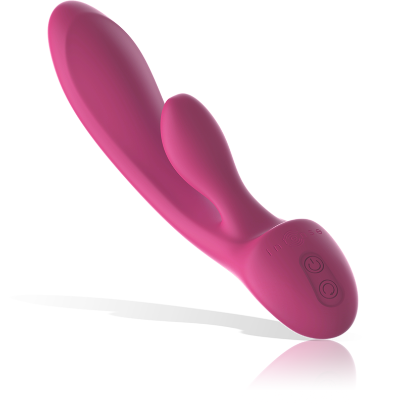 INTENSE - VIBRADOR LUIGI COELHO ROSA SILICONE LÍQUIDO - Sexshoptuga  Sexshoptuga 