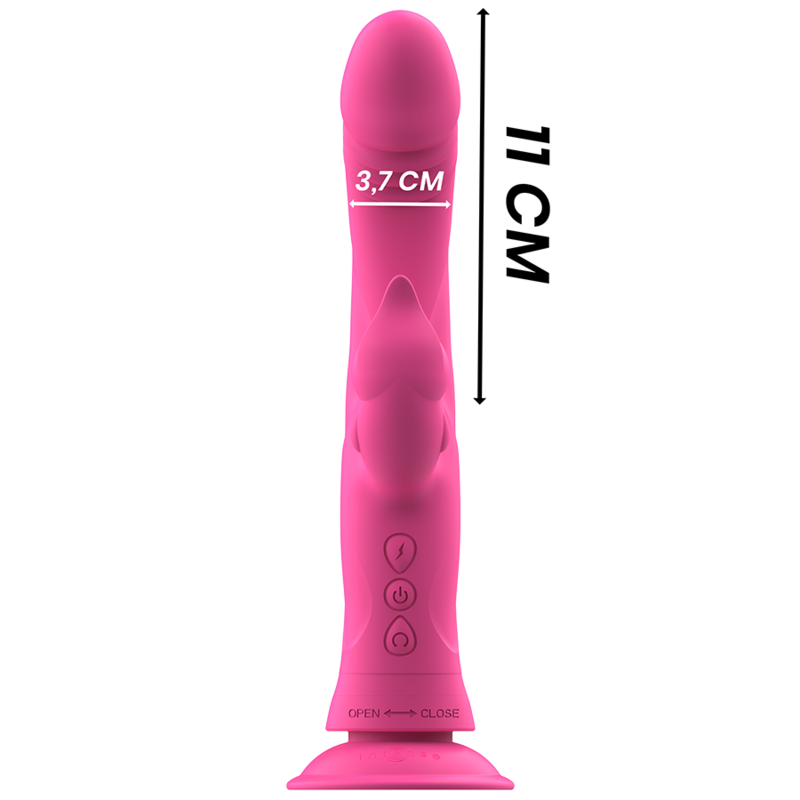 INTENSE - VIBRADOR JULIO COELHO ROSA SILICONE - Sexshoptuga  Sexshoptuga 