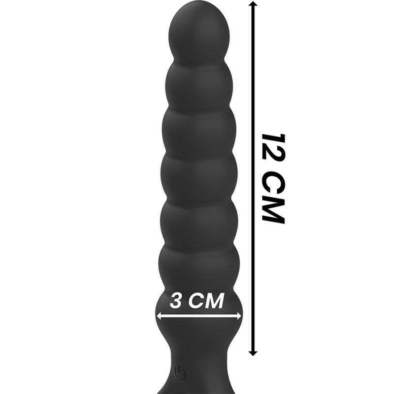 BLACK&SILVER - DILADOR ANAL DE SILICONE BOB PODEROSO - Sexshoptuga  Sexshoptuga 